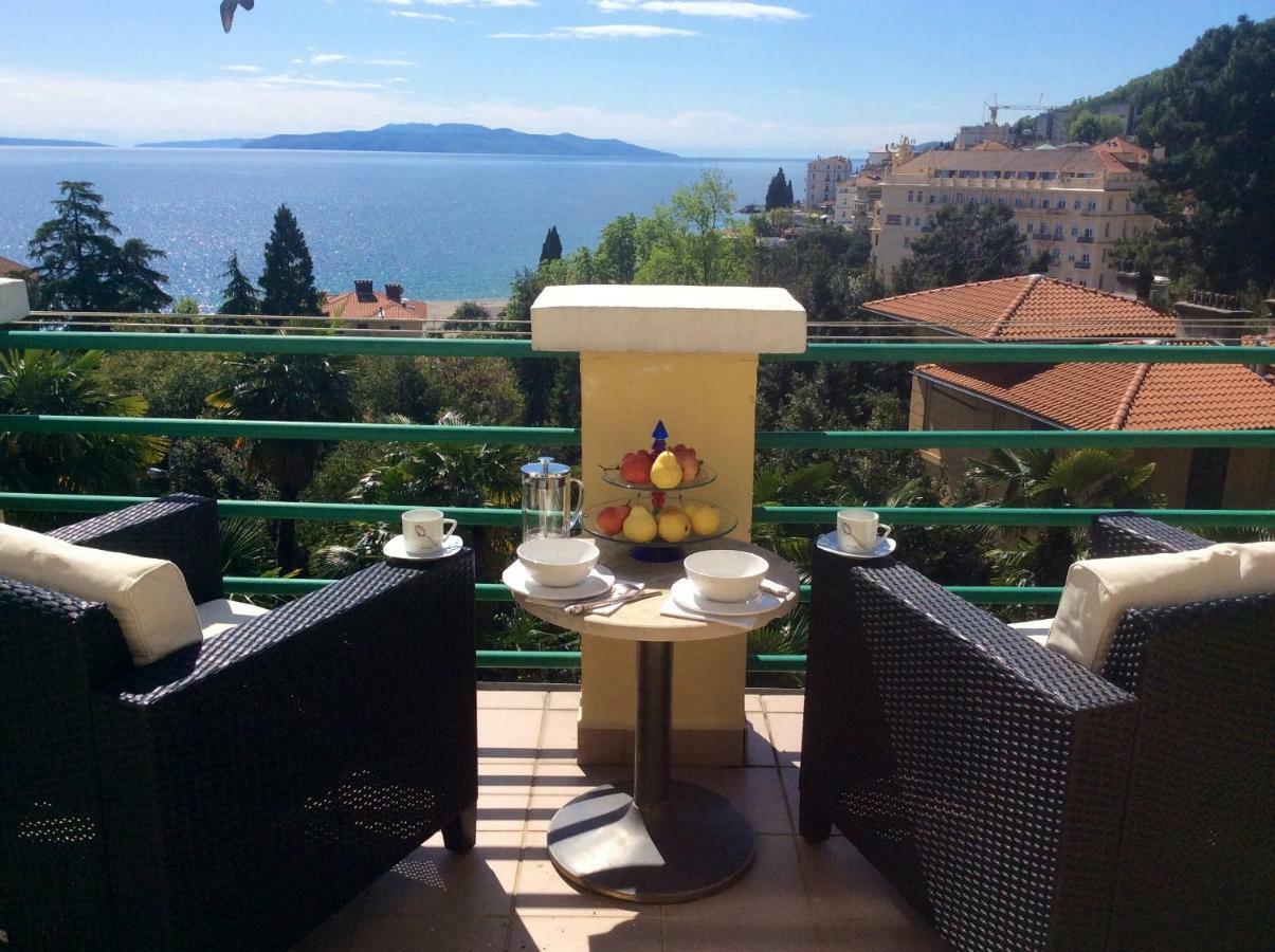 Astro Hungarian Villa: Penthouse with Green Beach Views Opatija Exterior photo